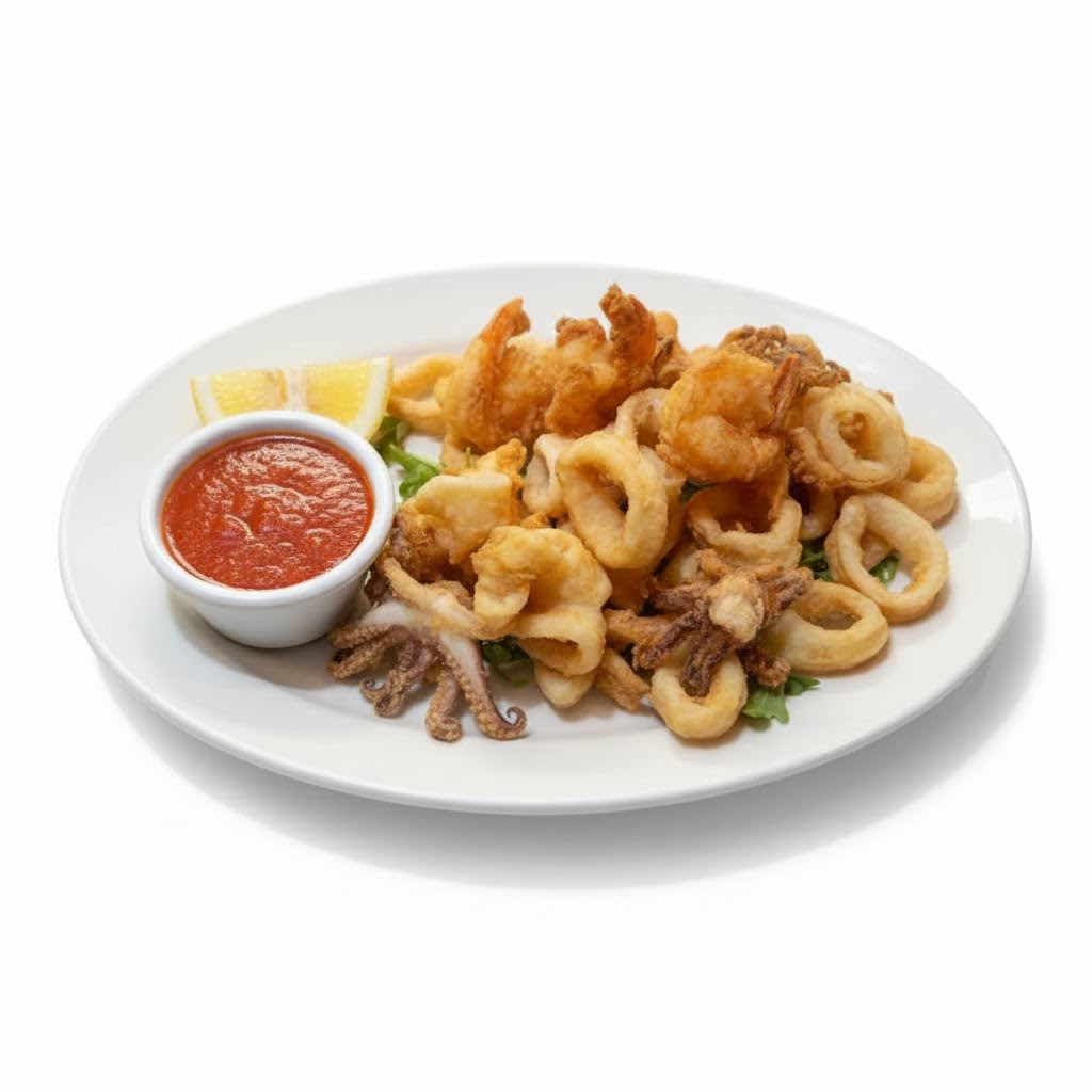 Calamari E Gamberi Fritti