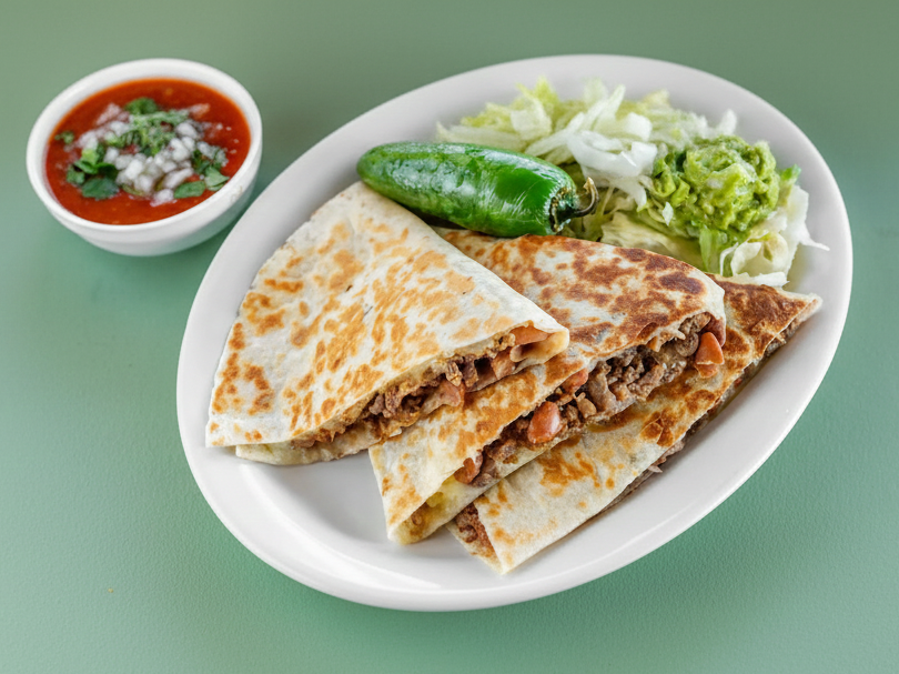 #4. Al Pastor Quesadilla