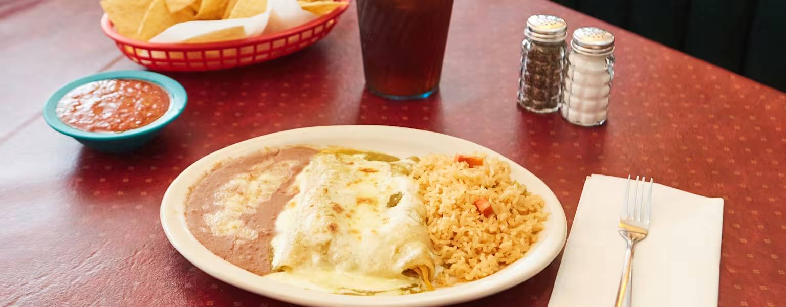 3. Sour Cream Chicken Enchiladas