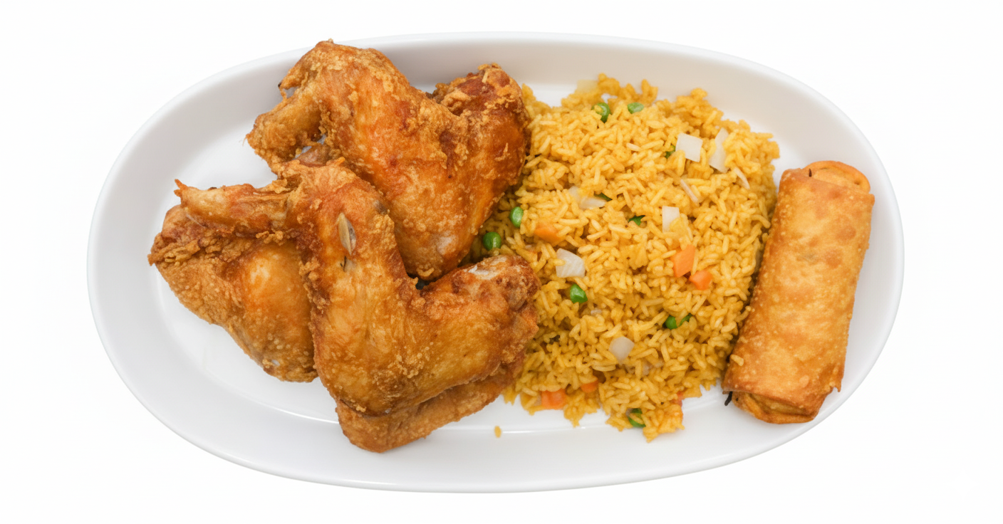 Fried Chicken Wings Combo