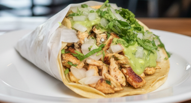 Pollo Asado Taco