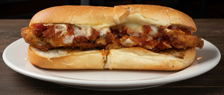 Chicken Parmigiana Hero