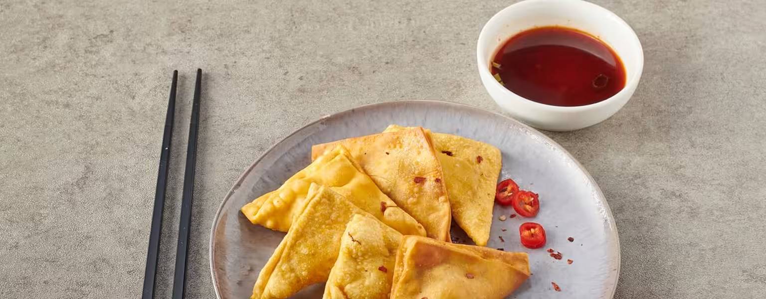 4. Cheese Wonton