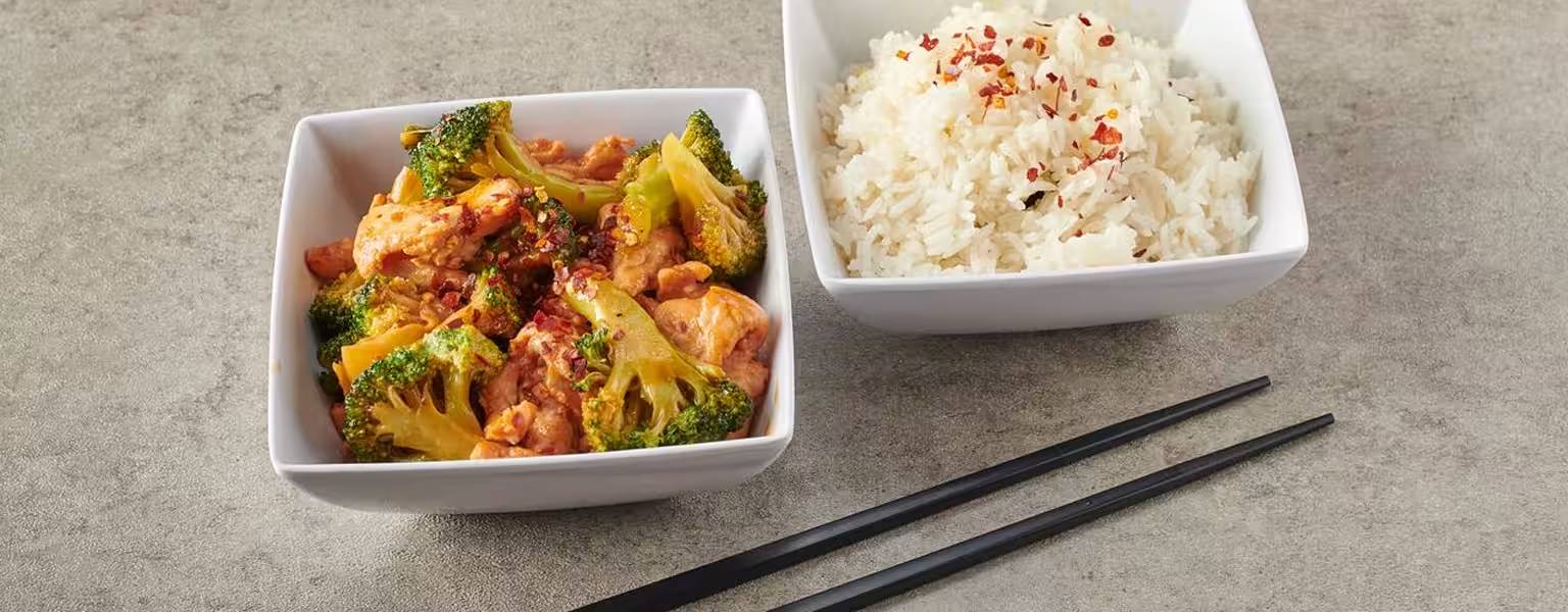 C4. Chicken with Broccoli Combo Dinner