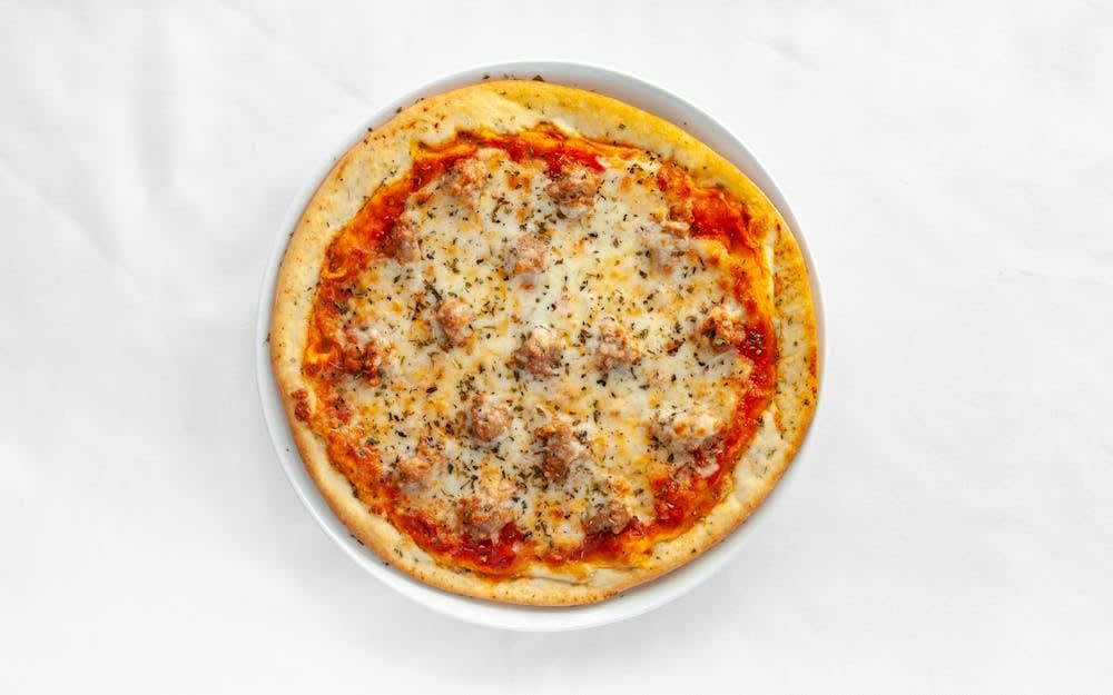 Sausage Pizza Slice