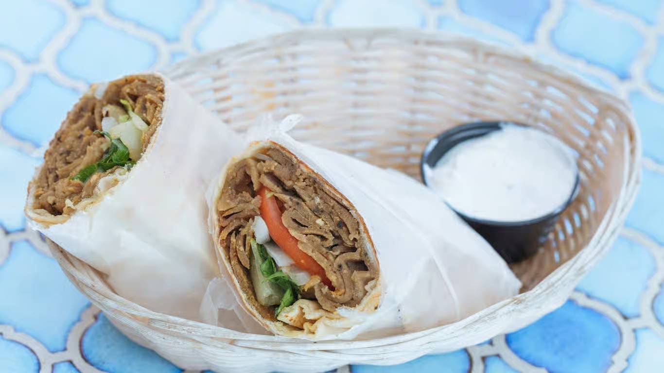 Beef Gyro Sandwich