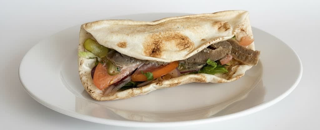 Beef Shawarma Pita Sandwich