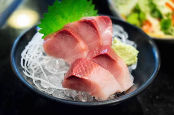 Yellowtail Sashimi