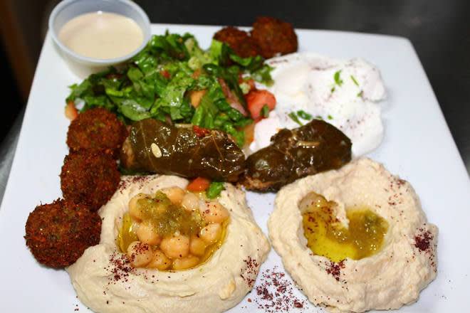 Falafel on Broadway Mazzah Appetizer