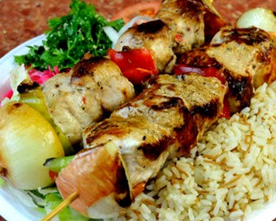 Shish Tawook Platter