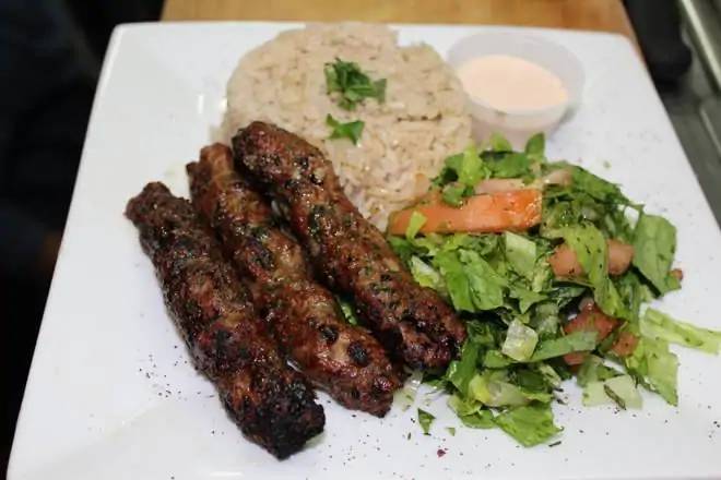 Kufta Kebob Platter