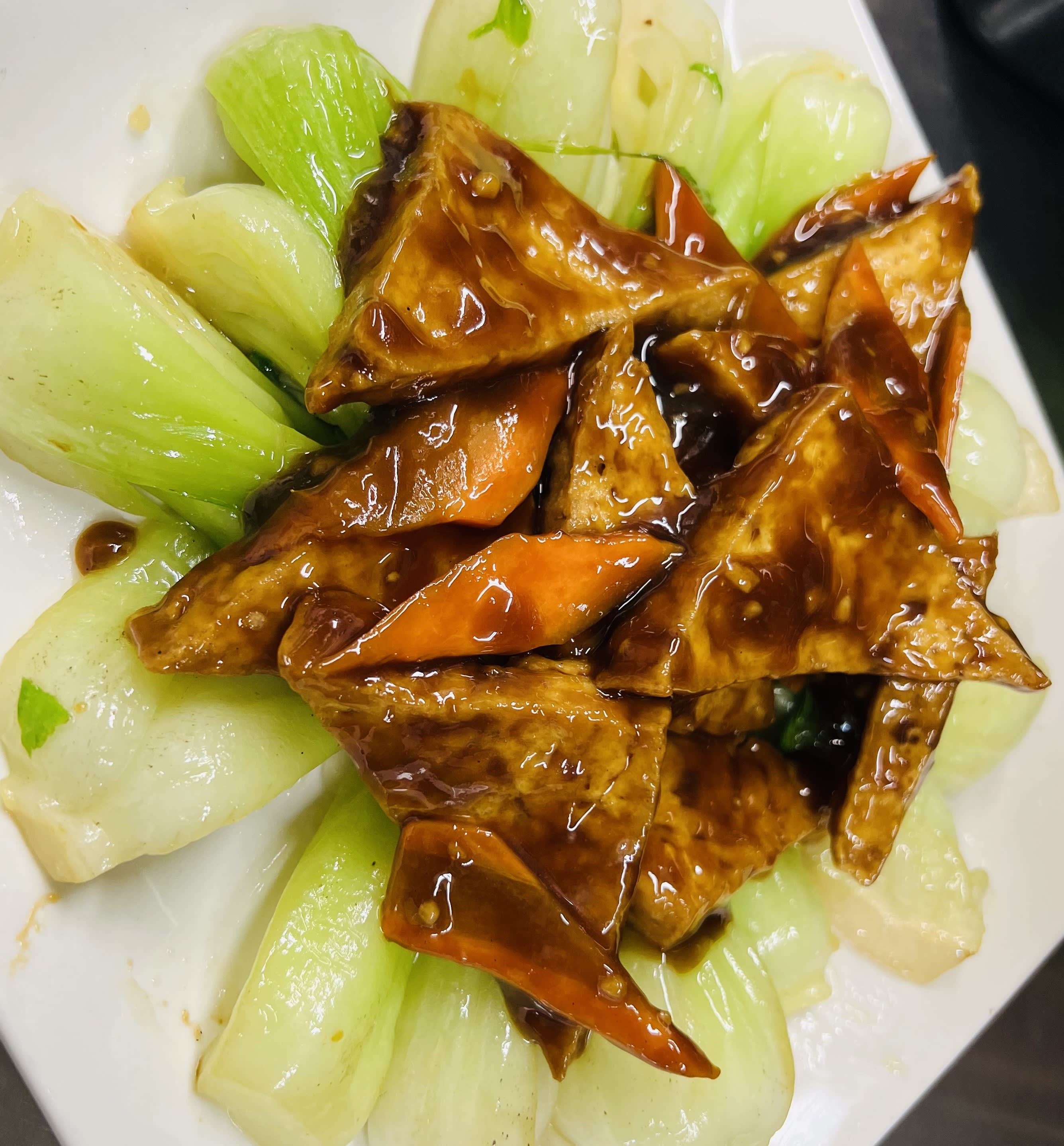 118. Baby Bok Choy with Tofu