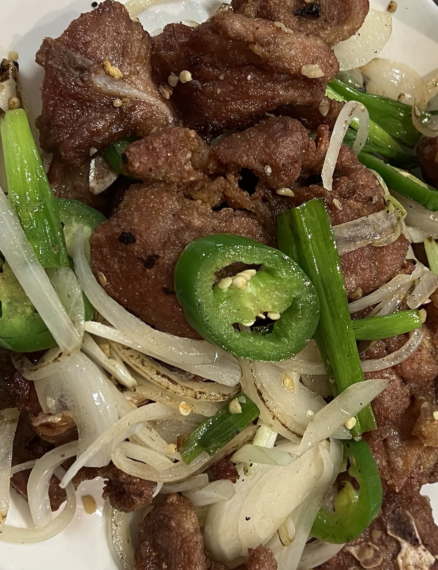 S7. Spicy Salt & Pepper Pork Chop