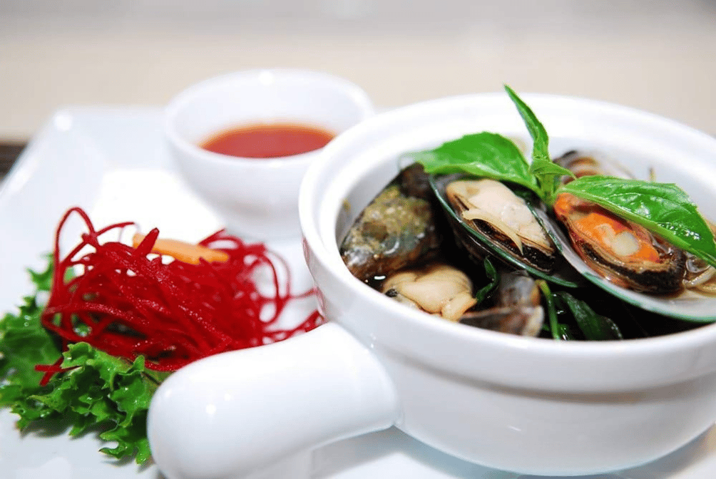 Steamed Mussels