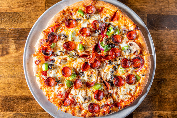 X-Large Three Topping Pizza Monday - Wednesday Special