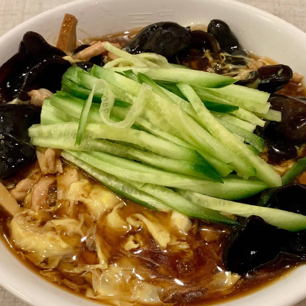 Noodle Soup with Special Sauce