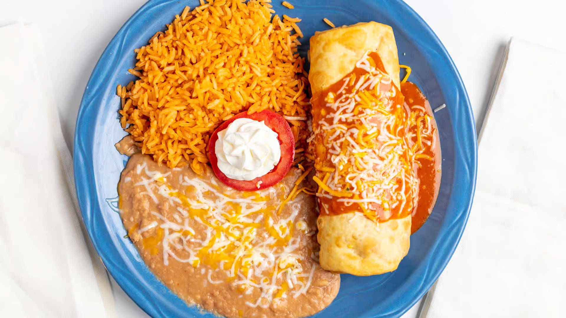 Chicken or Beef Chimichanga