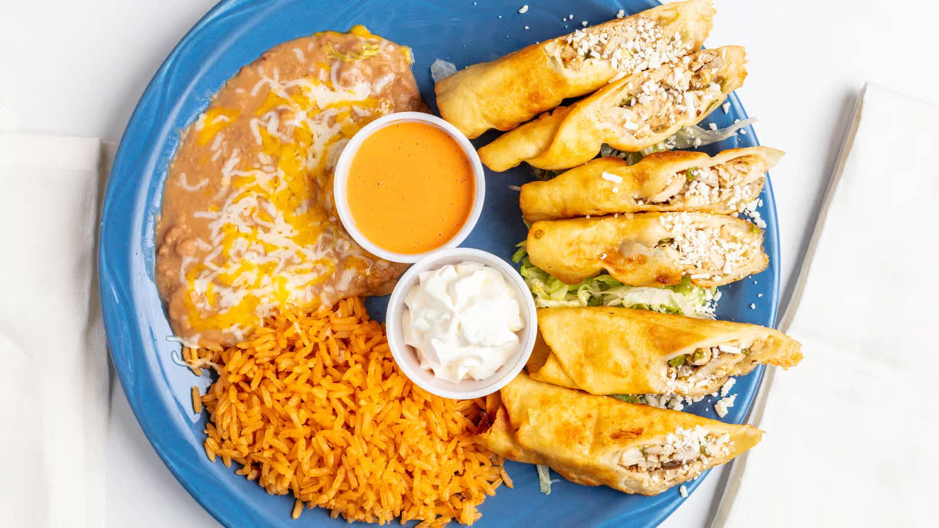 1. Six Halves Grilled Chicken Soft Tacos