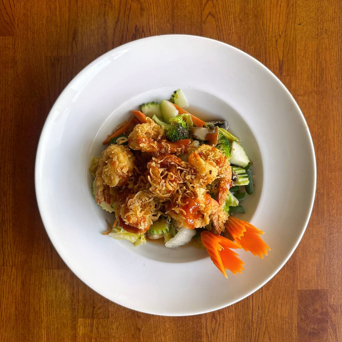 Triple Flavor Shrimp or Fish
