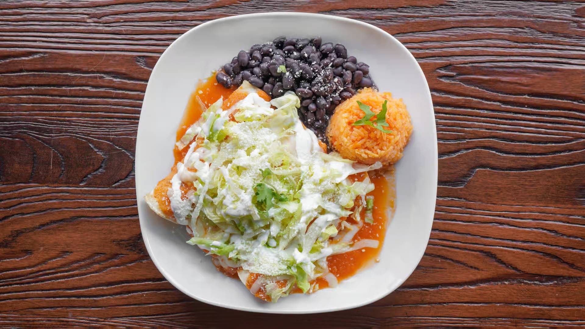 Tinga Enchilada