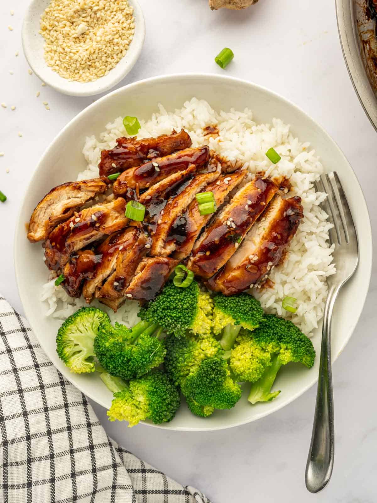 #14. Teriyaki Chicken Bowl