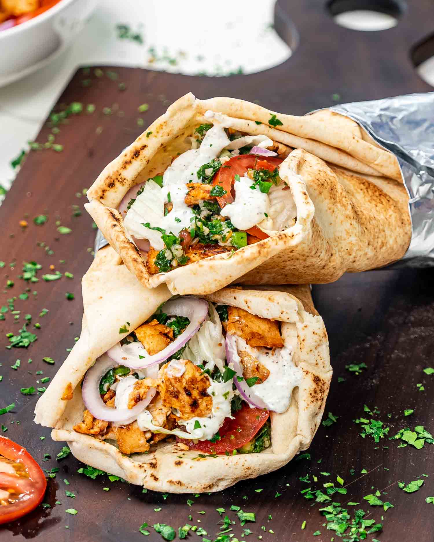 Chicken Kabob Sandwich