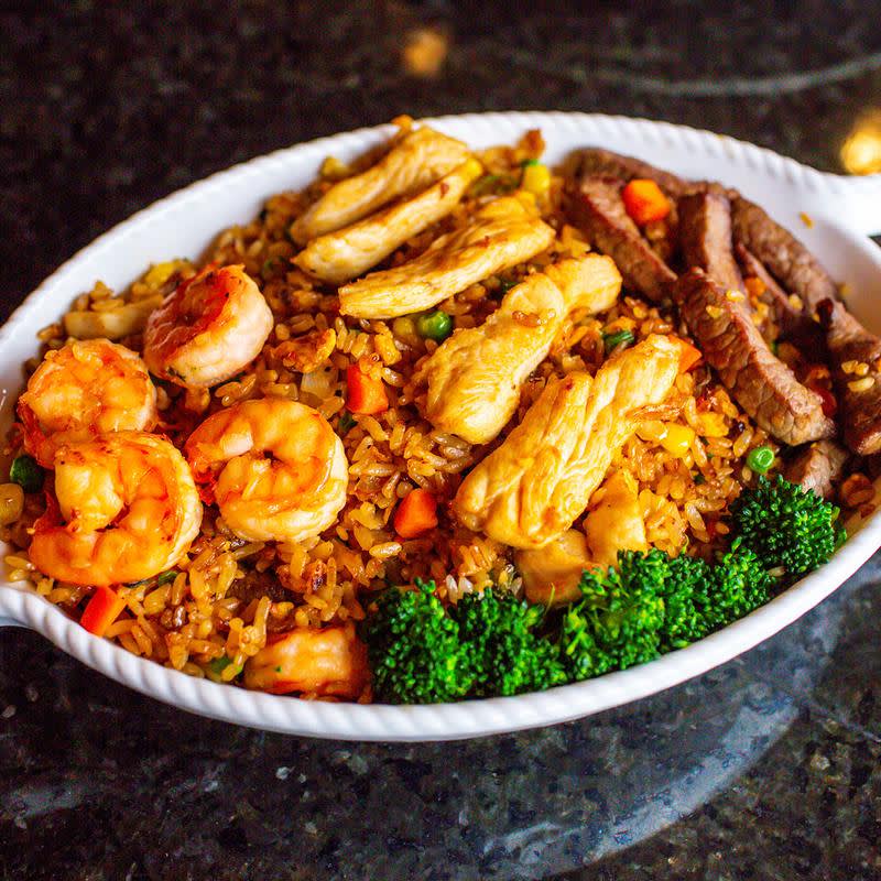 Chicken & Shrimp Combo Hibachi Dinner