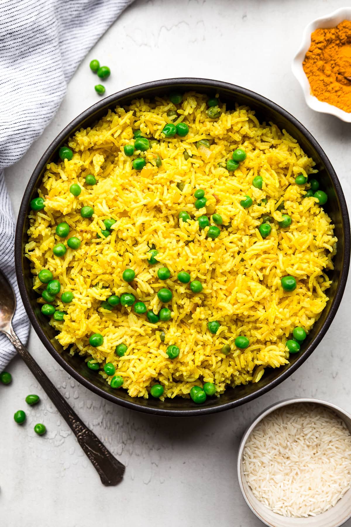 Yellow Rice with Peas