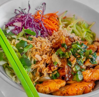 Lemongrass chicken (white meat) vermicelli