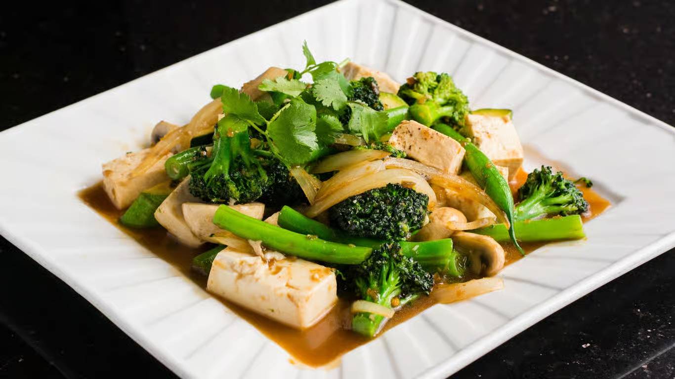 Mix Veggie, Tofu Lemongrass