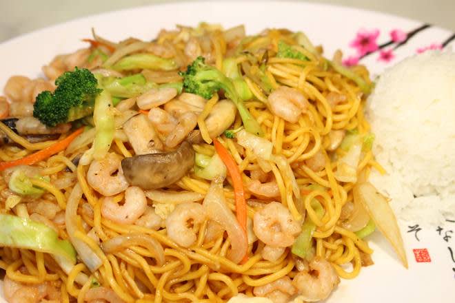 Shrimp Yakisoba