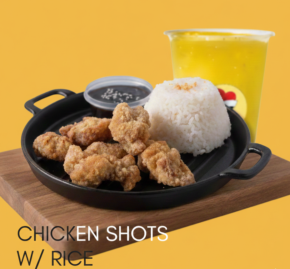 Chicken Shots with Rice - Ala Carte