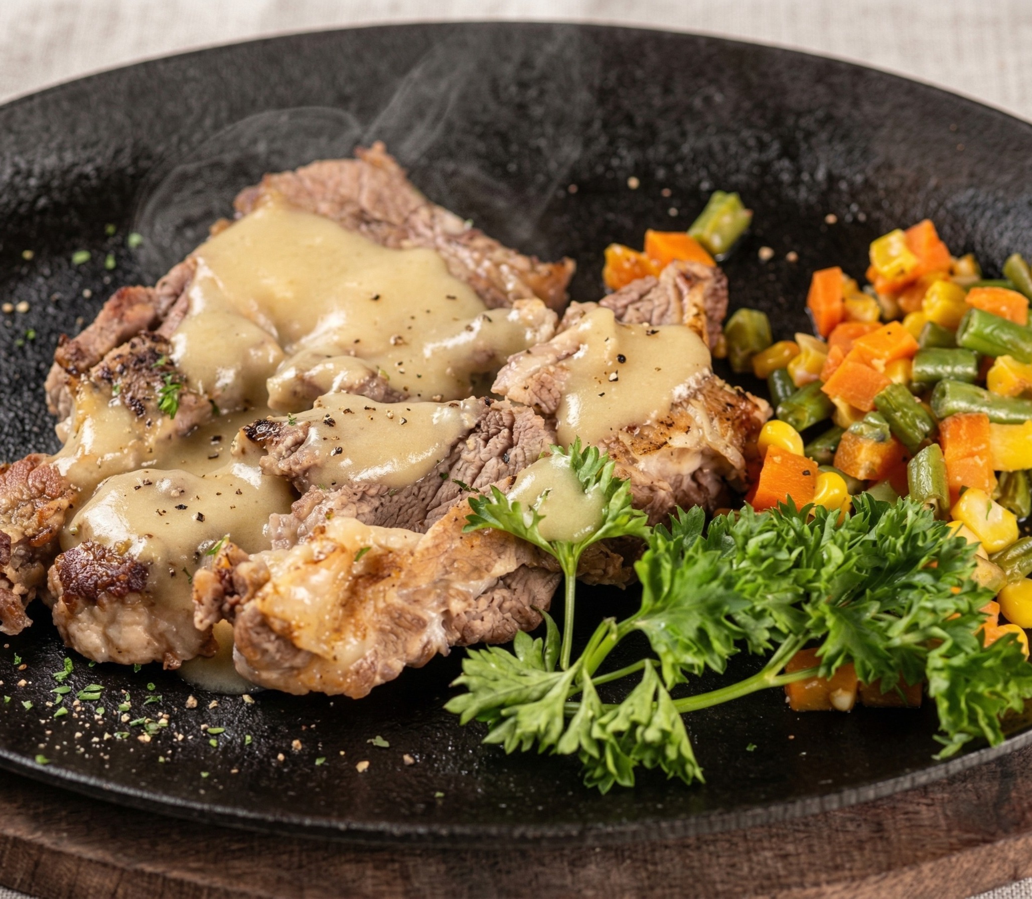 Sizzling T-Bone