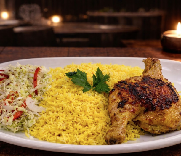Turmeric Rice W/Chicken