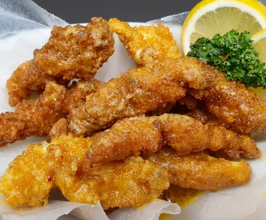 Salted Egg Chicken Fingers