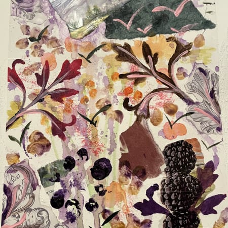 Abstract Fleur de Lis