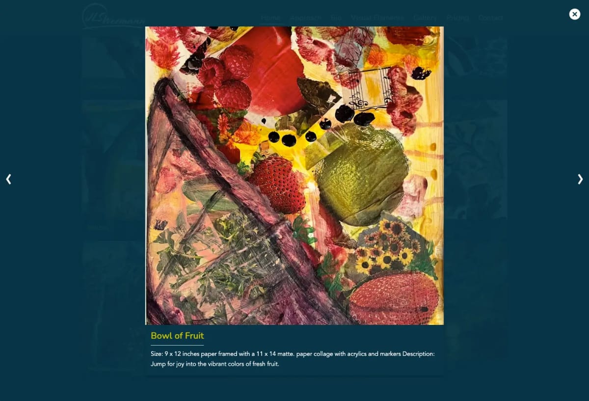 JLS Wermann website gallery lightbox