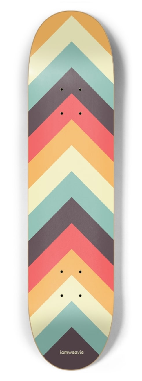 Forward Motion skateboard deck design