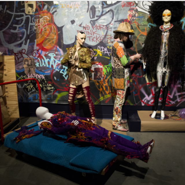 Susanne Bartsch installation at Tampa Museum of Art