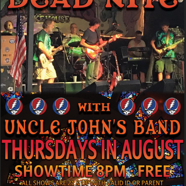 GRATEFUL DEAD NITE w Uncle John's Band