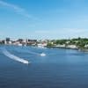 Boating the river