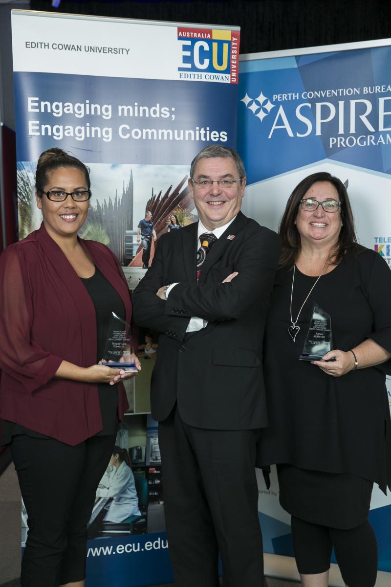 Edith Cowan University Aspire Award Winners 2017