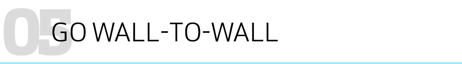 Go wall-to-wall around Tampa