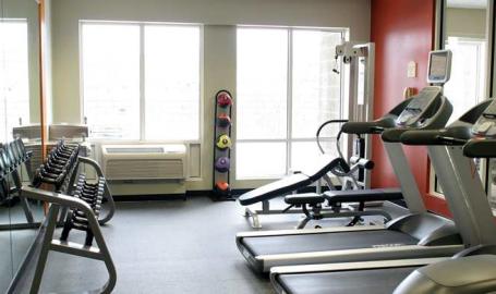 Hilton Garden Inn Chesterton fitness room