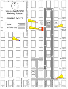 GW Parade Route