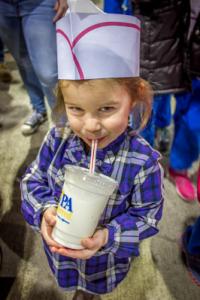 Milkshakes at the Pennsylvania Farm Show in Harrisburg, PA