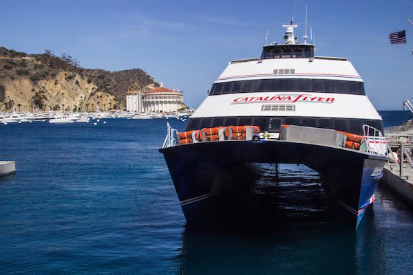 You are here A Catalina Island ferry is the most common way to make the mile trip to Catalina Island from the Los Angeles mainland. Your destination, Santa Catalina Island, is part Los Angeles County with law enforcement provided by the Los Angeles County Sheriff’s Department. Avalon, the island’s only municipality, is governed by its own city council.