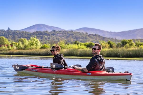 Kayaking on Napa River