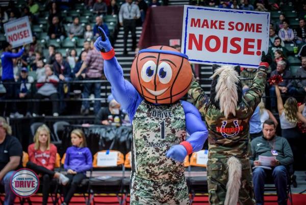 Grand Rapids Drive mascot, Buckets