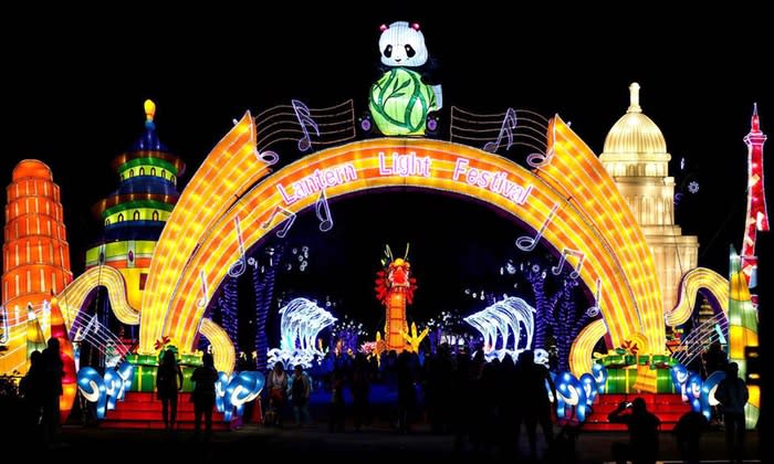Lantern Light Festival for New Year's Eve in Puyallup